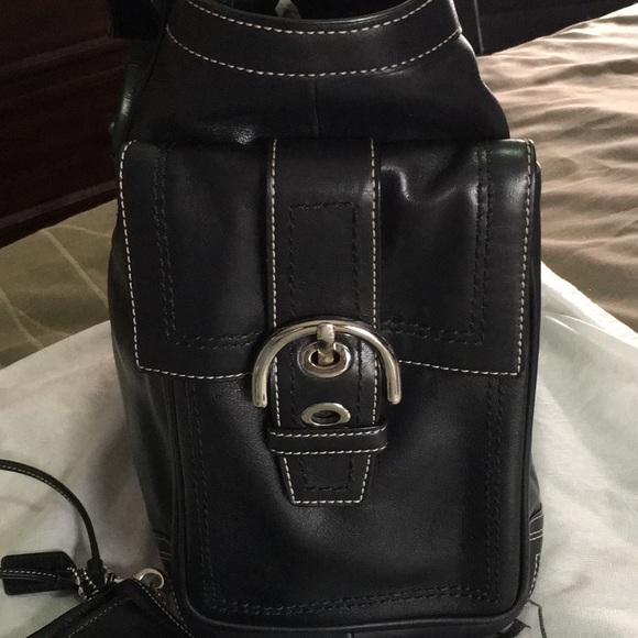 Coach Tote with matching wristlet - Picture 2 of 3